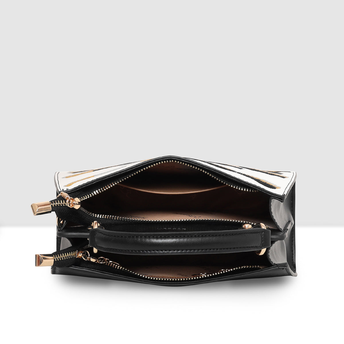 Embroidery Pattern Artistic Top-Handle Handbag For Womens