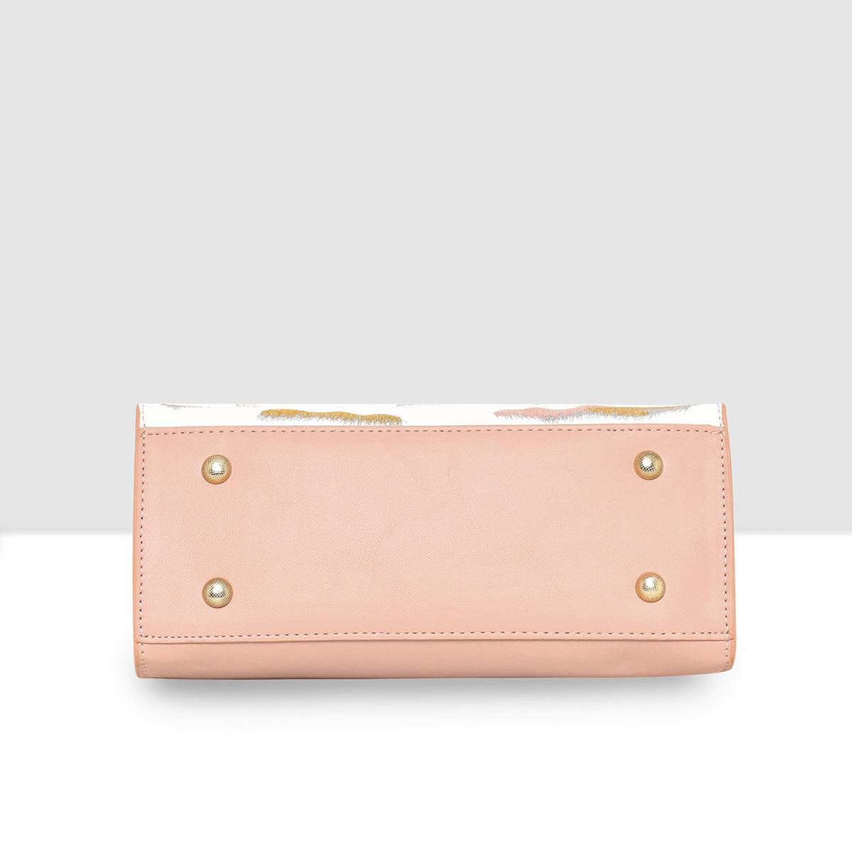 Embroidery Pattern Artistic Top-Handle Handbag For Womens