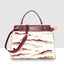 Embroidery Pattern Artistic Top-Handle Handbag For Womens
