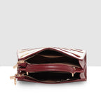 Embroidery Pattern Artistic Top-Handle Handbag For Womens