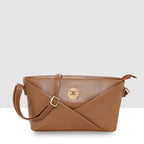 Elegant Cross-fold Design Sling Bag For Womens