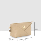 Elegant Cross-fold Design Sling Bag For Womens