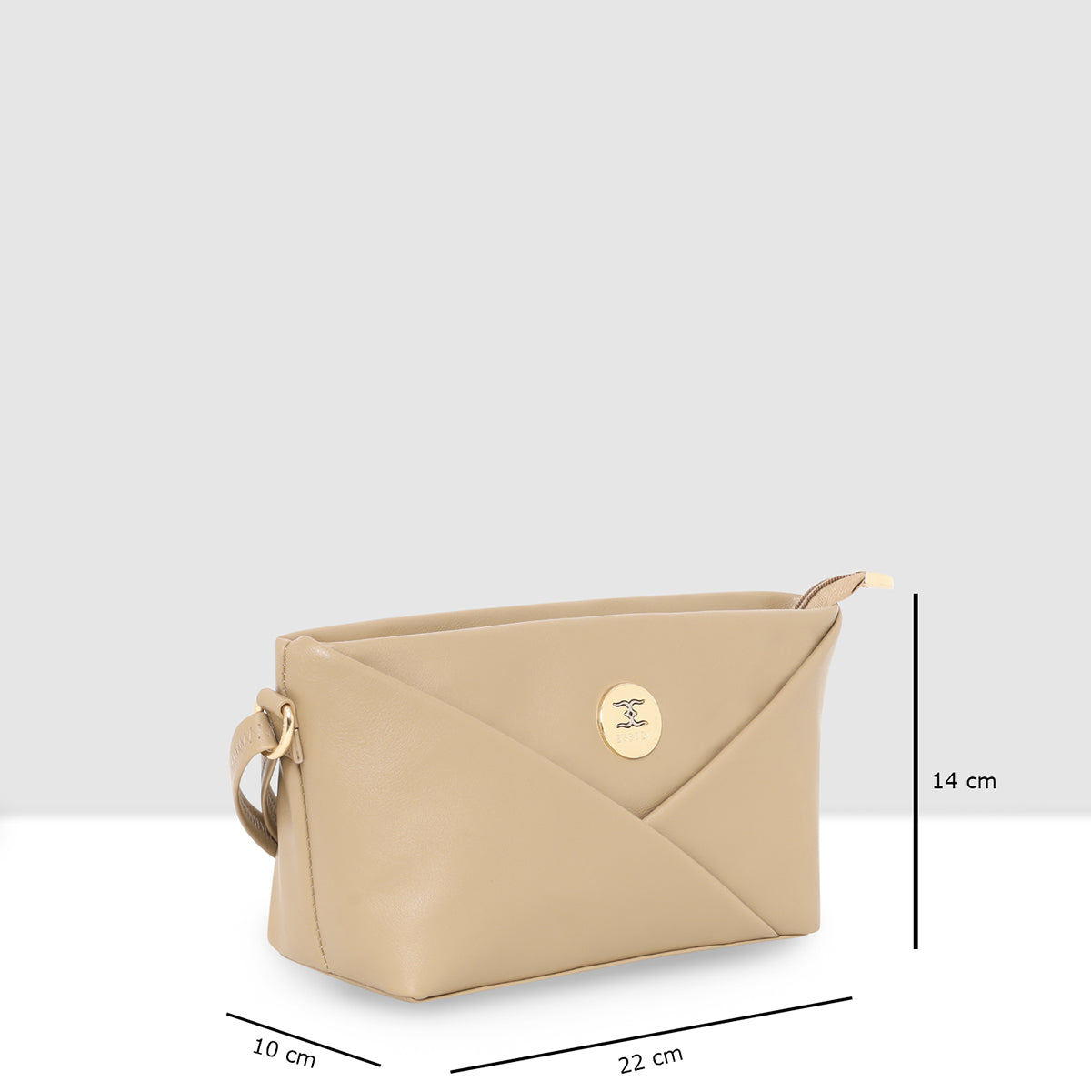 Elegant Cross-fold Design Sling Bag For Womens