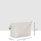 Elegant Cross-fold Design Sling Bag For Womens