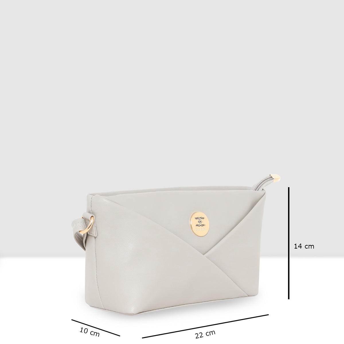 Elegant Cross-fold Design Sling Bag For Womens