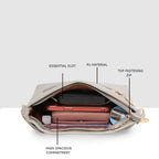 Elegant Cross-fold Design Sling Bag For Womens