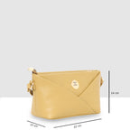 Elegant Cross-fold Design Sling Bag For Womens