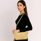 Elegant Cross-fold Design Sling Bag For Womens