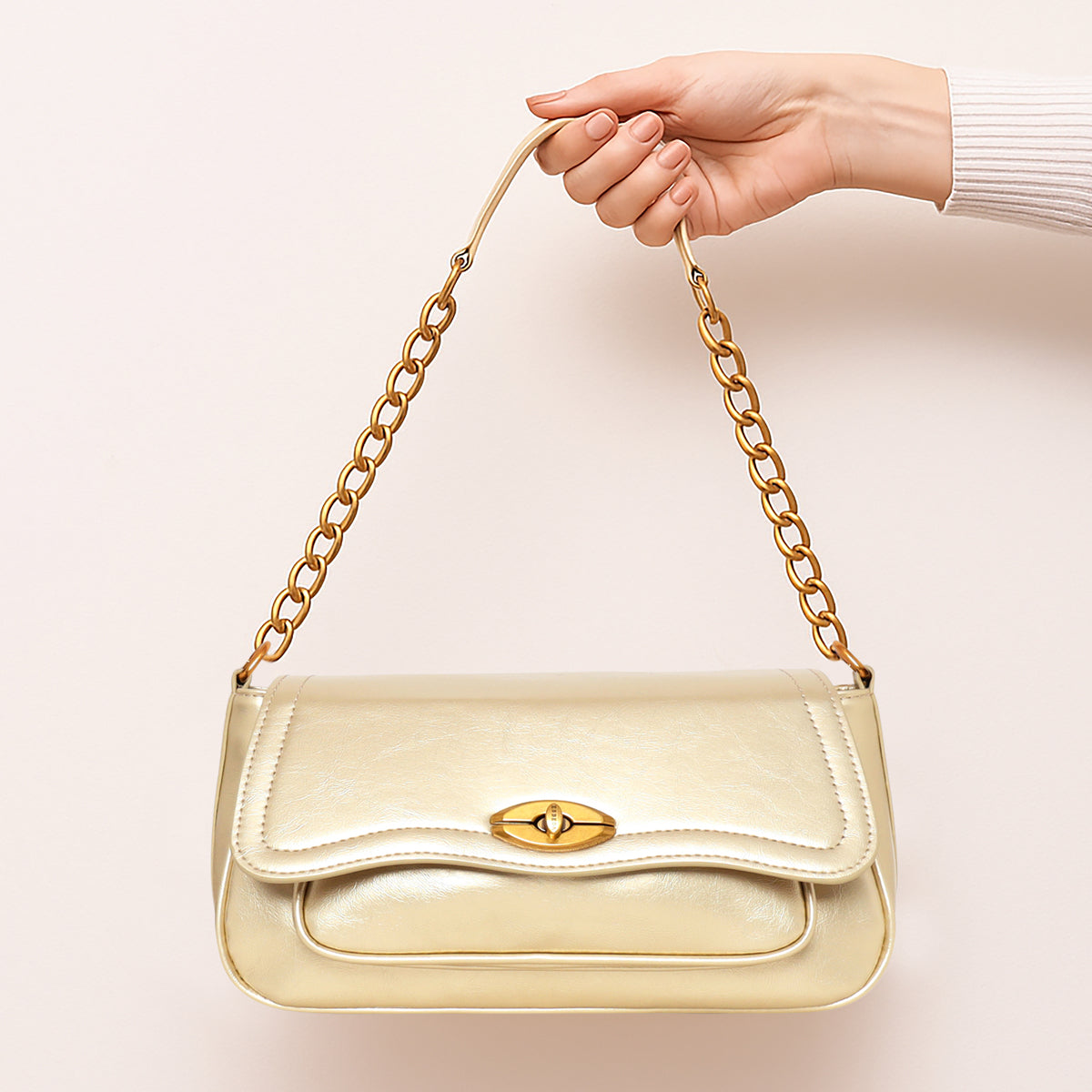 Crimson Charm Luxe Sling Bag For Womens