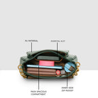 Crimson Charm Luxe Sling Bag For Womens