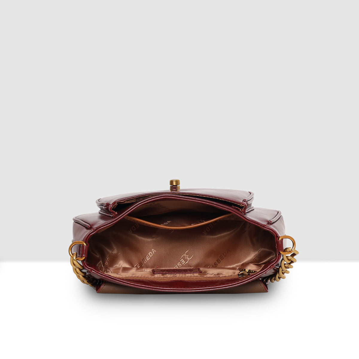 Crimson Charm Luxe Sling Bag For Womens