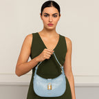 Luxelock Curve Handbag For Womens