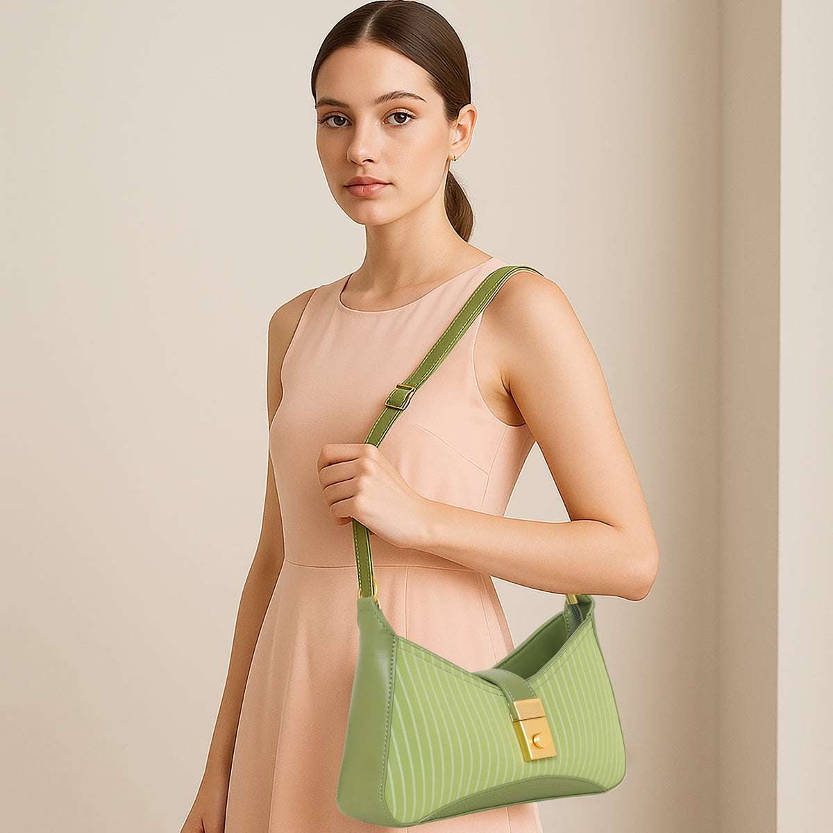 Luxe Chain Flap Sling Bag For Womens