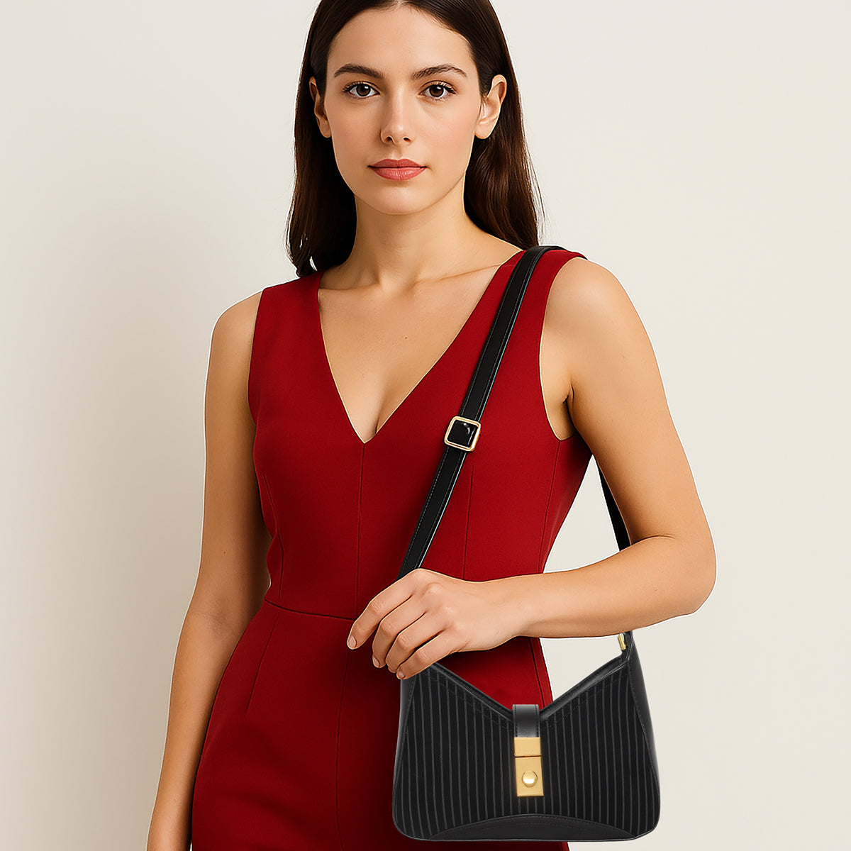 Luxe Chain Flap Sling Bag For Womens
