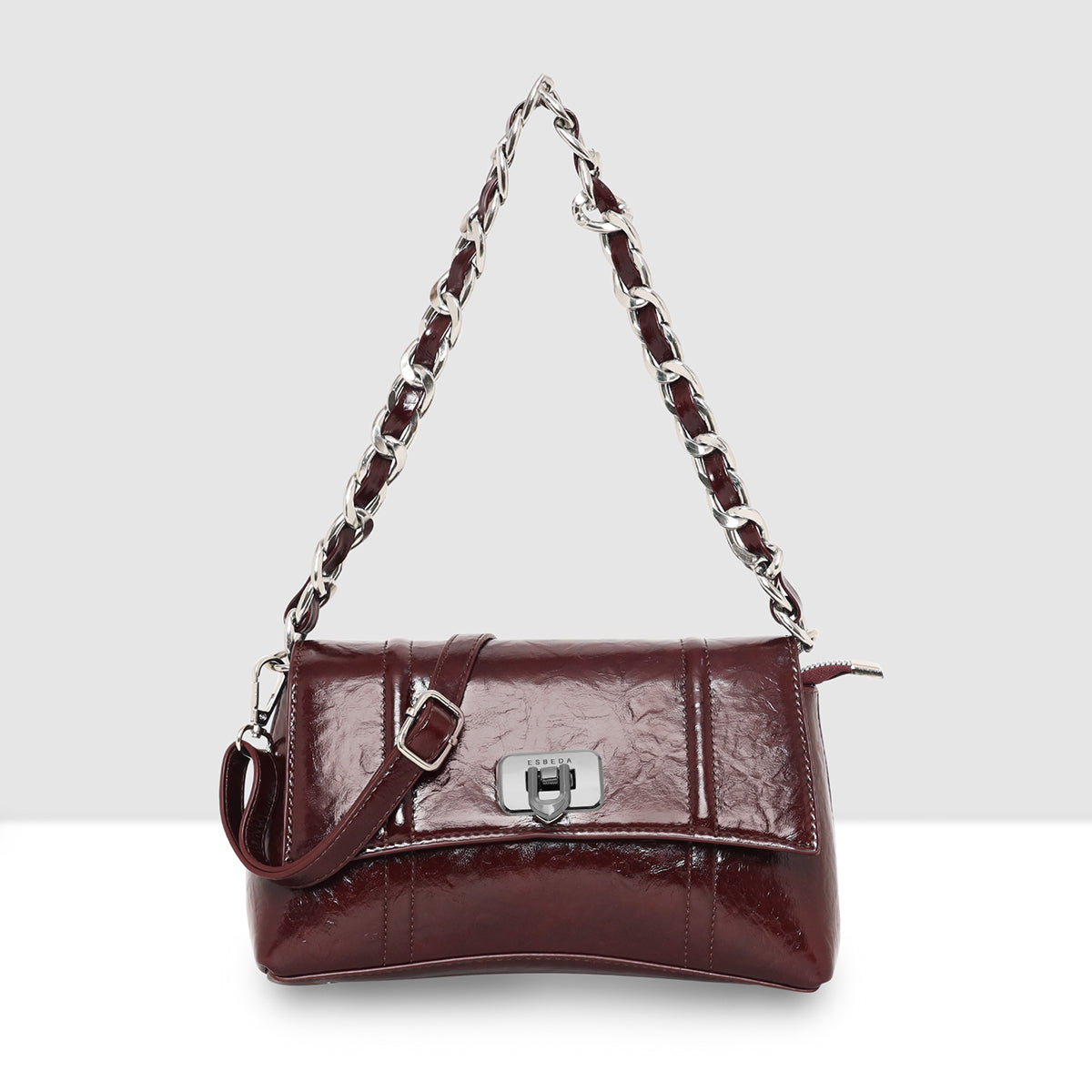 Elegant Goss Finish Sling Bag For Womens