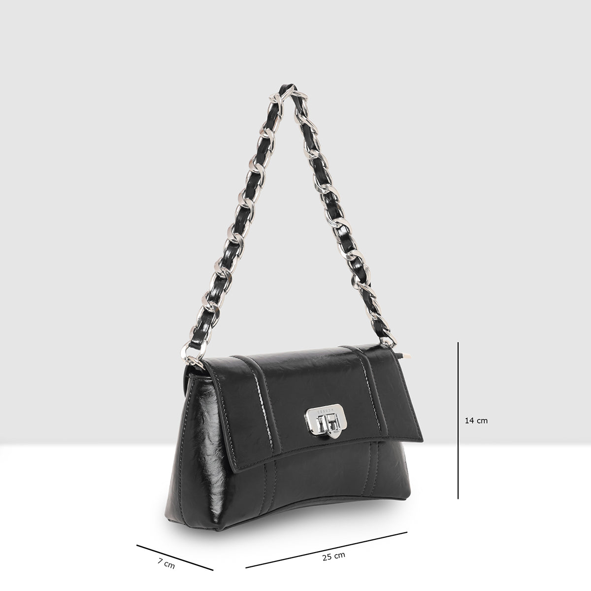 Elegant Goss Finish Sling Bag For Womens