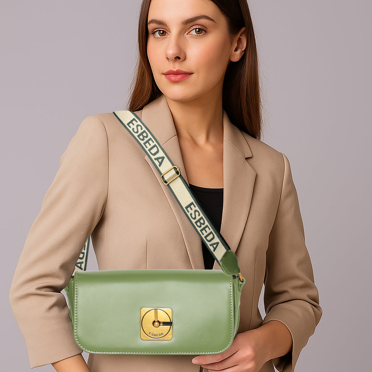 Glide Luxe Line Sling Bag For Womens