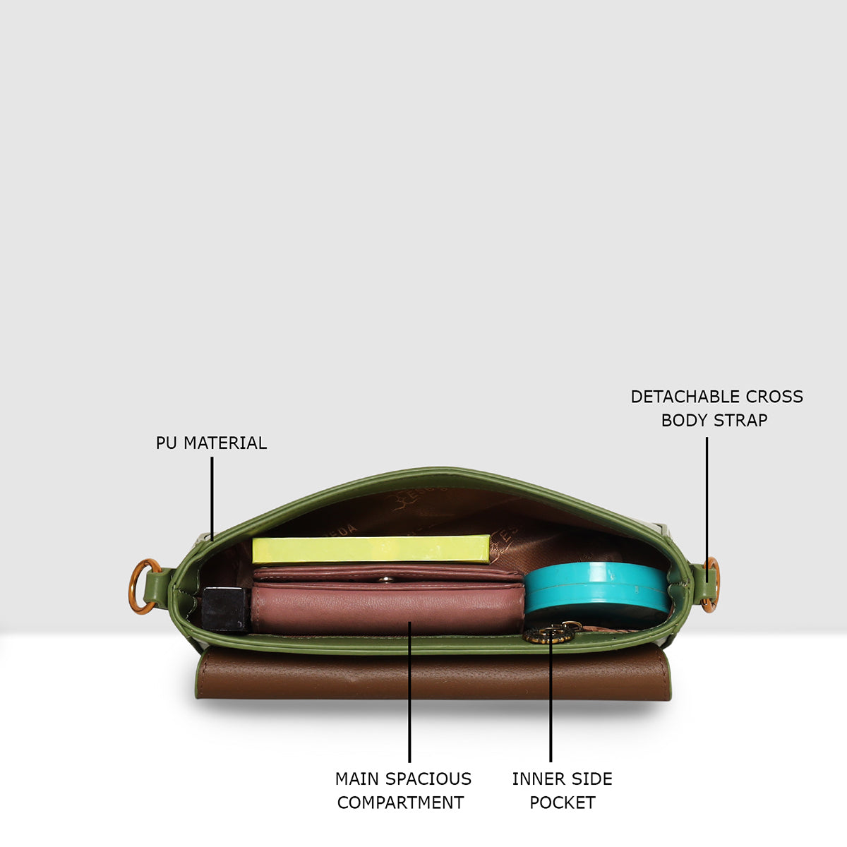 Glide Luxe Line Sling Bag For Womens
