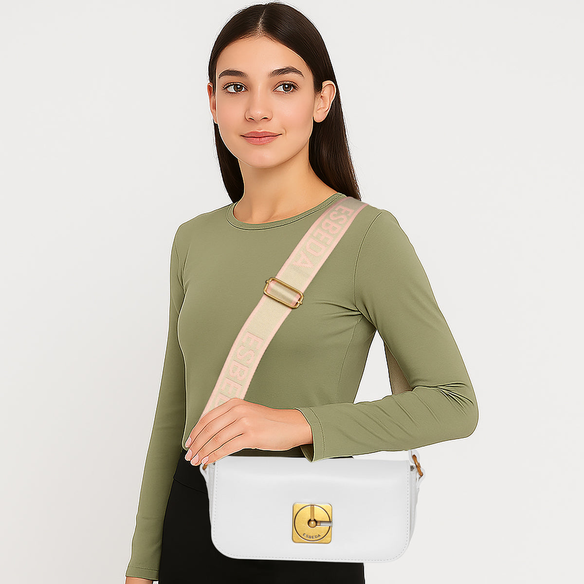 Glide Luxe Line Sling Bag For Womens