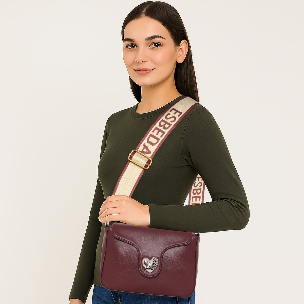 Amora Blush Sling Bag For Womens