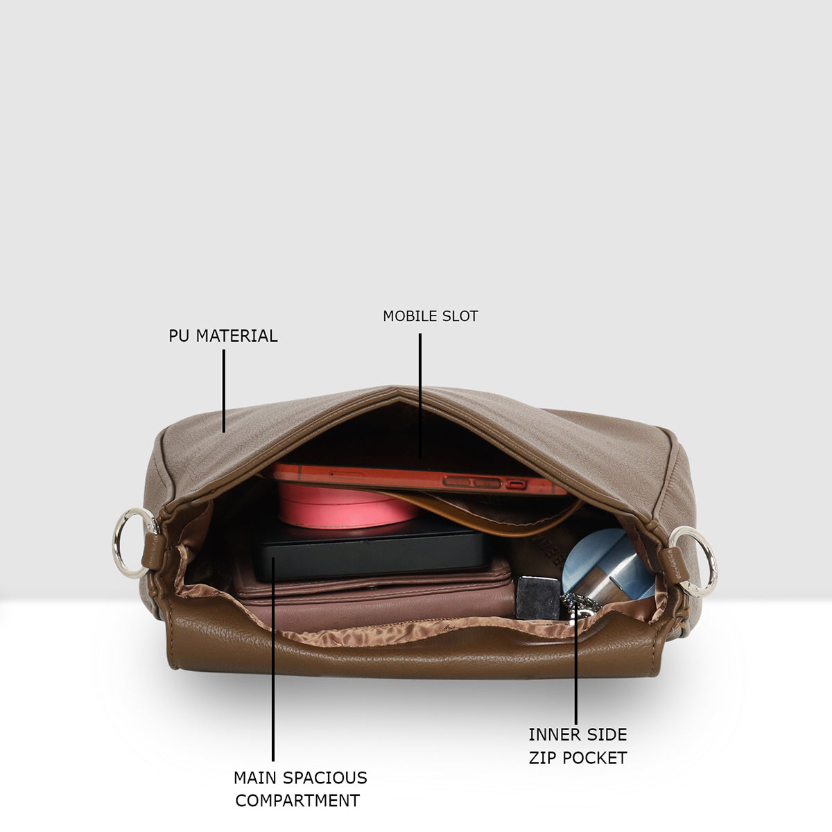 Amora Blush Sling Bag For Womens