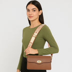 Twist Satchel Sling Bag For Womens