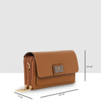 Ruby Charm Wallet Slingbag For Womens