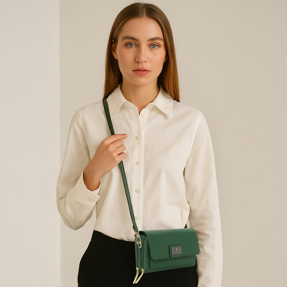 Ruby Charm Wallet Slingbag For Womens