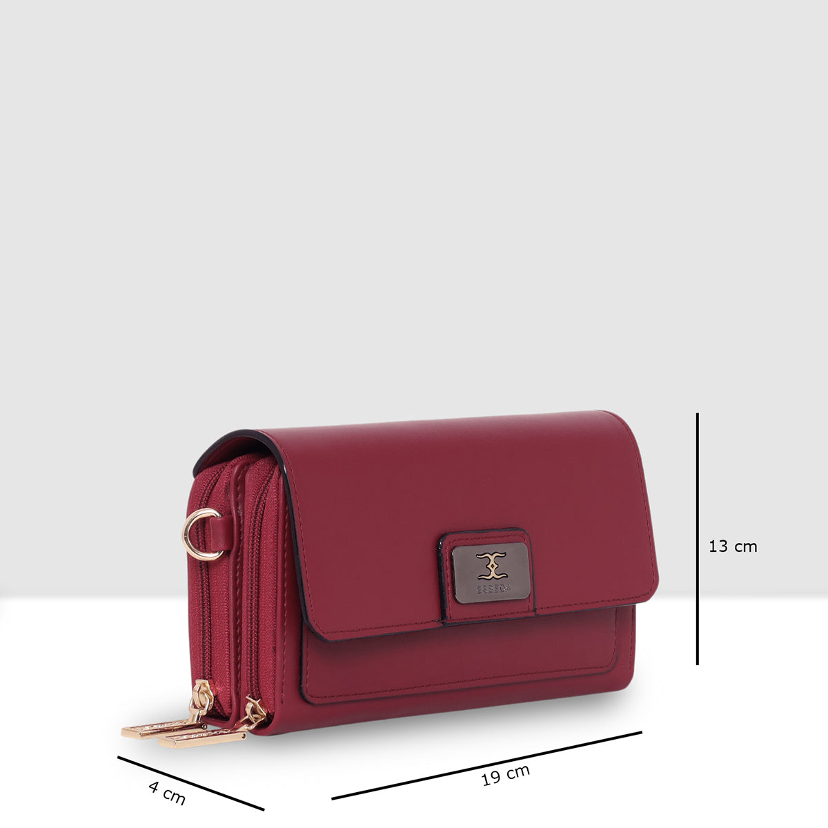 Ruby Charm Wallet Slingbag For Womens