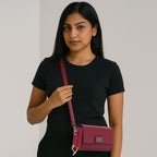 Ruby Charm Wallet Slingbag For Womens