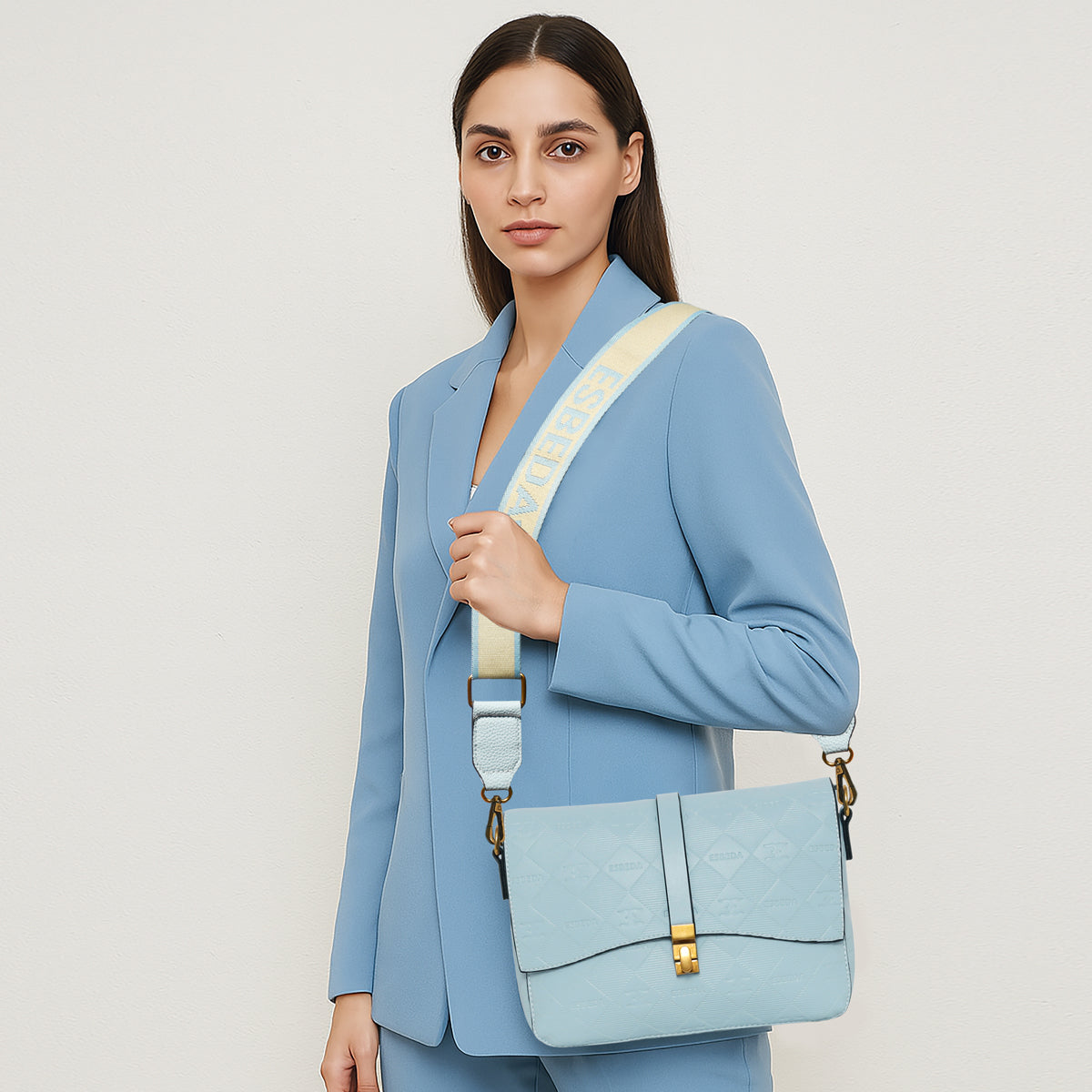 Diamond pattern Sling Bag For Womens