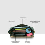 Diamond pattern Sling Bag For Womens