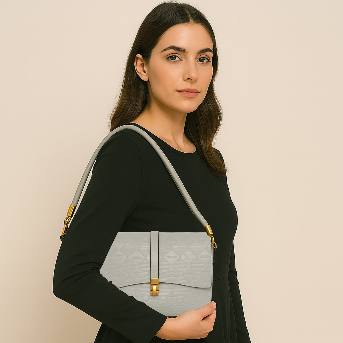 Diamond pattern Sling Bag For Womens