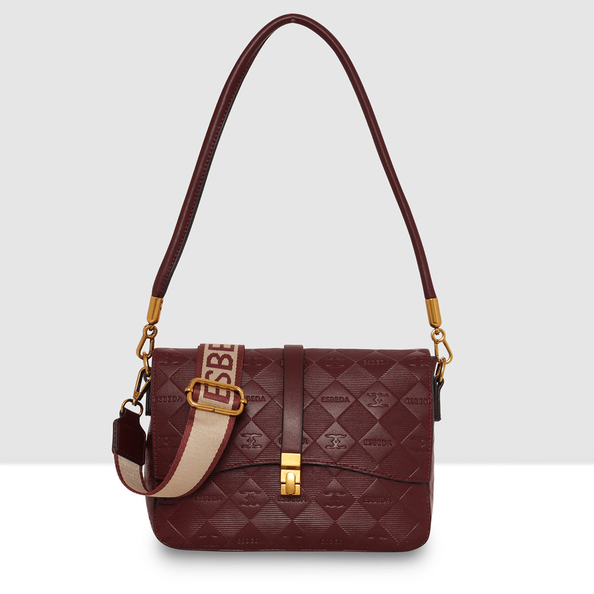 Diamond pattern Sling Bag For Womens