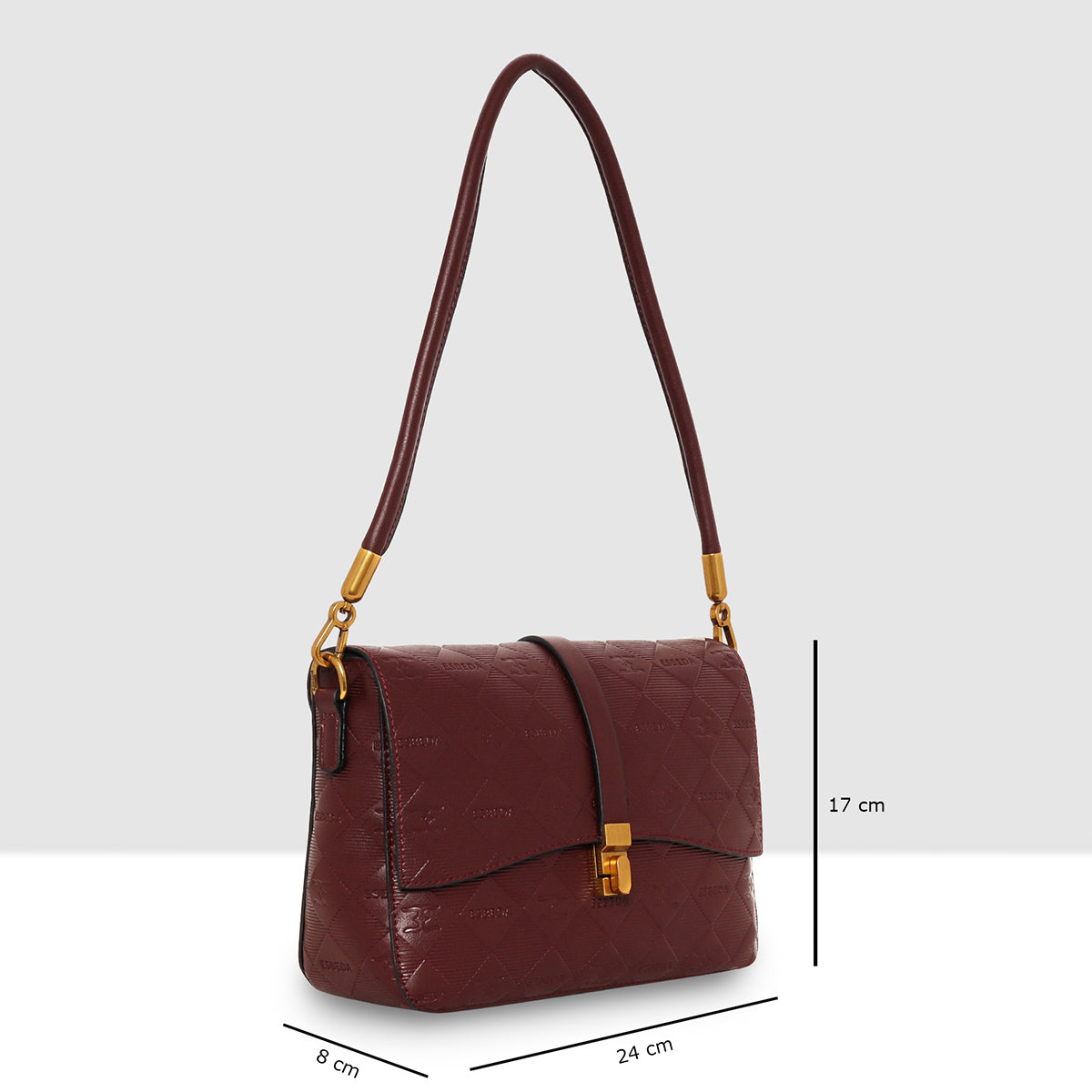 Diamond pattern Sling Bag For Womens