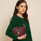 Diamond pattern Sling Bag For Womens
