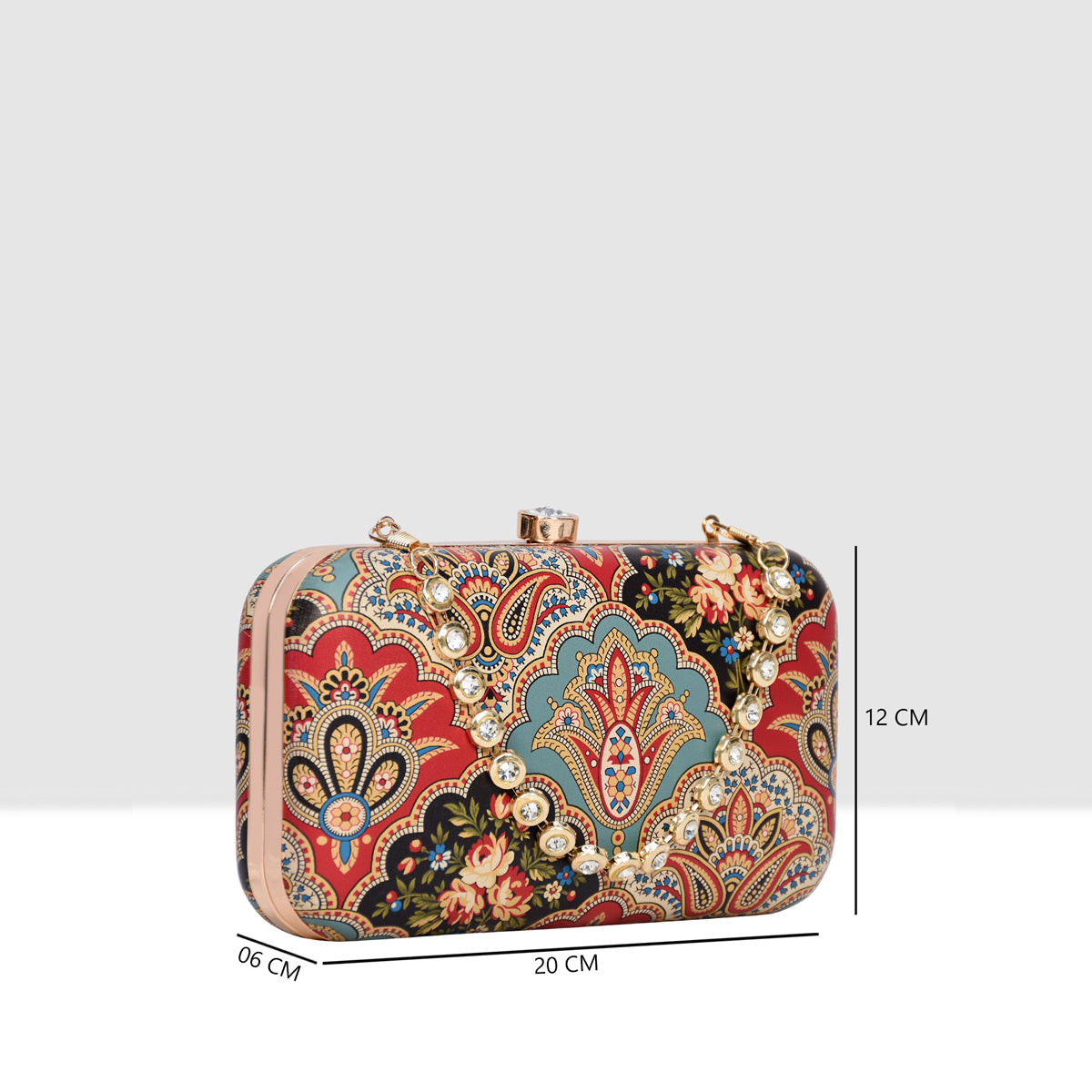 Elegant Bloom Clutch For Womens Secondary image