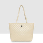 Quilted Luxe Handbag For Womens