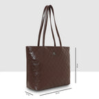 Quilted Luxe Handbag For Womens