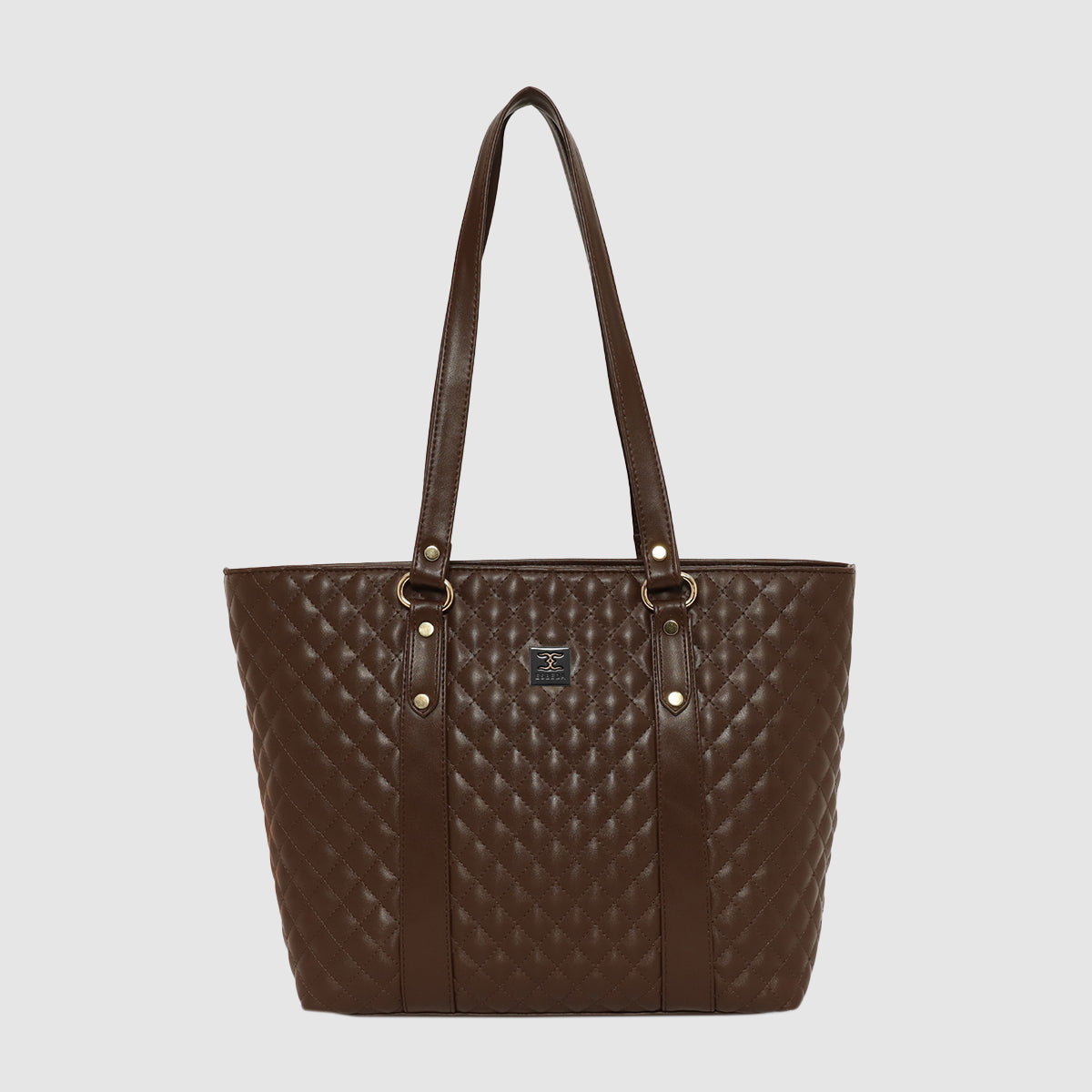 Quilted Classic Pattern Office Handbag For Womens