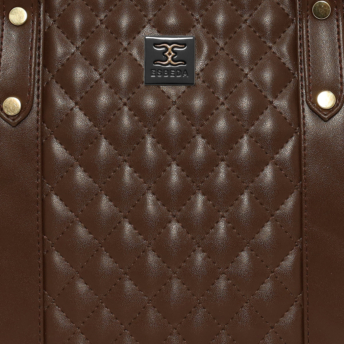 Quilted Classic Pattern Office Handbag For Womens