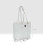 Quilted Classic Pattern Office Handbag For Womens