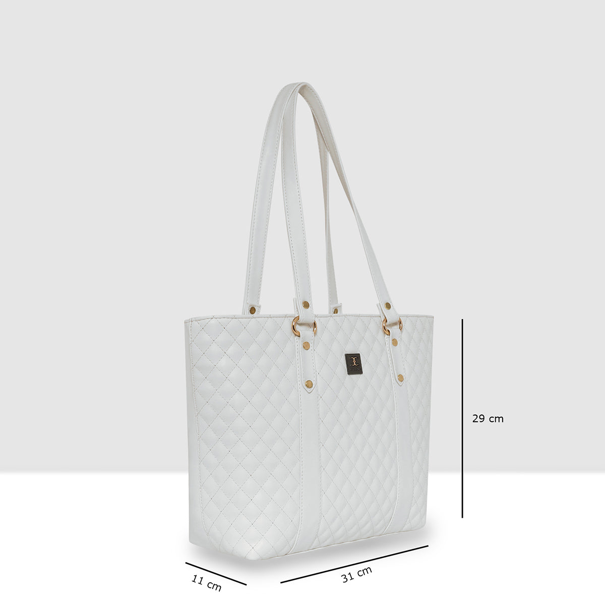 Quilted Classic Pattern Office Handbag For Womens