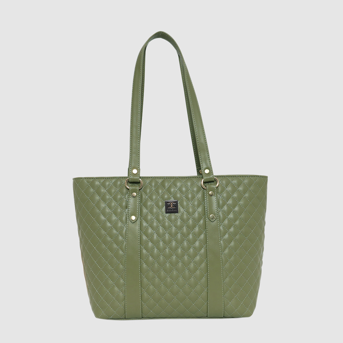 Quilted Classic Pattern Office Handbag For Womens
