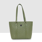 Quilted Classic Pattern Office Handbag For Womens