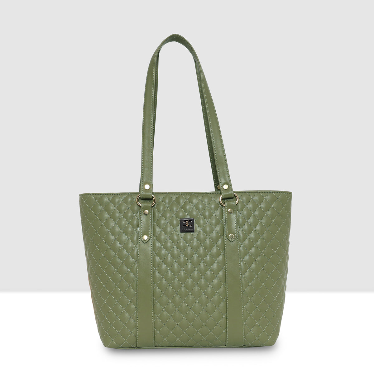 Quilted Classic Pattern Office Handbag For Womens