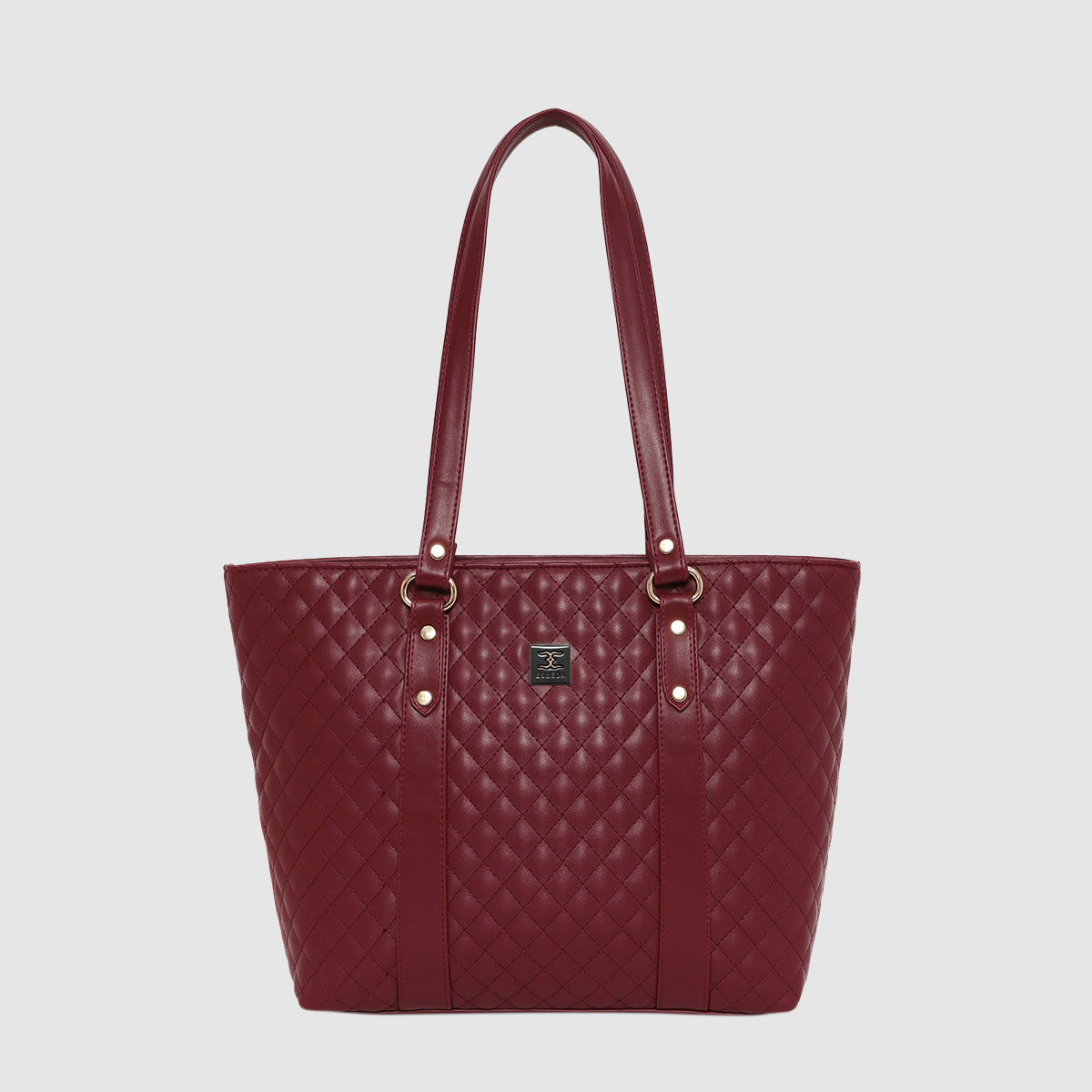 Quilted Classic Pattern Office Handbag For Womens