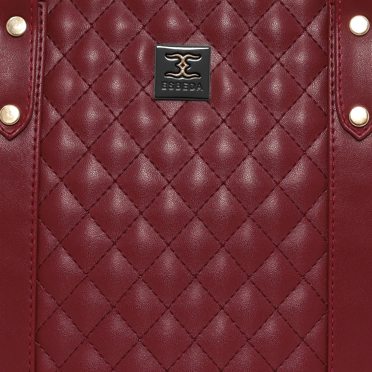 Quilted Classic Pattern Office Handbag For Womens