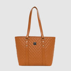 Quilted Classic Pattern Office Handbag For Womens