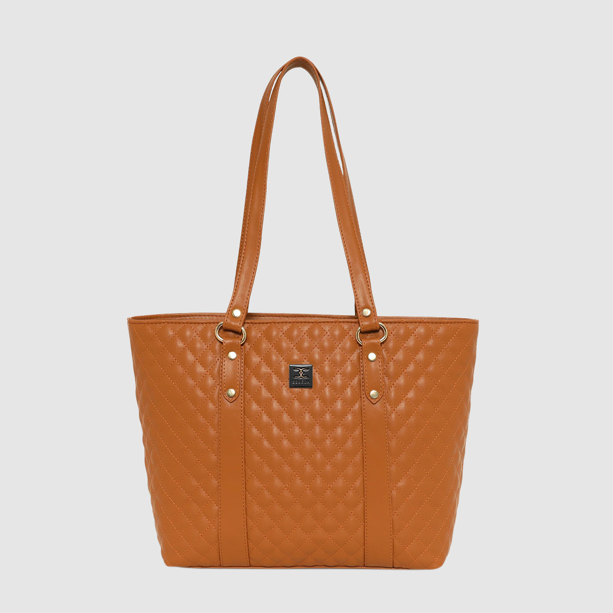 Quilted Classic Pattern Office Handbag For Womens